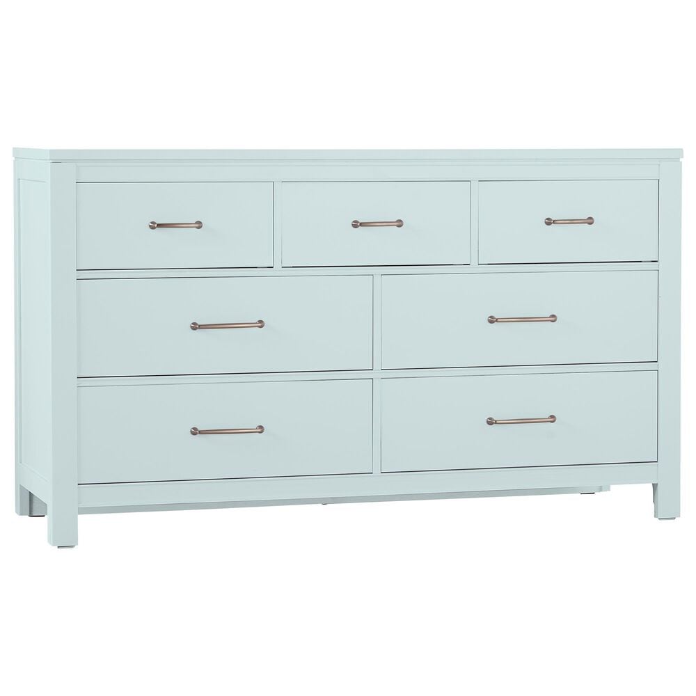 Viceray Collections Tide and Timber 7-Drawer Dresser in Blue Maple, , large