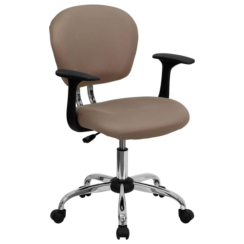 Flash Furniture Swivel Task Chair in Brown, , large