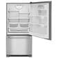 Maytag 18.67 Cu. Ft. Bottom Mount Refrigerator in Fingerprint Resistant Stainless Steel, , large