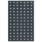 Momeni Archer Geometric 2" x 3" Blue Area Rug, , large