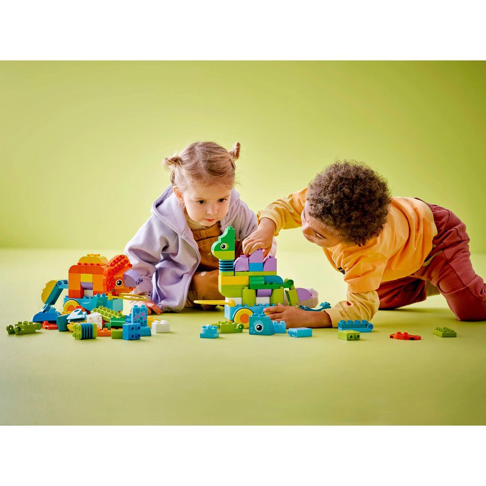 LEGO Duplo 3-In-1 Dinosaurs on Wheels Building Set, , large
