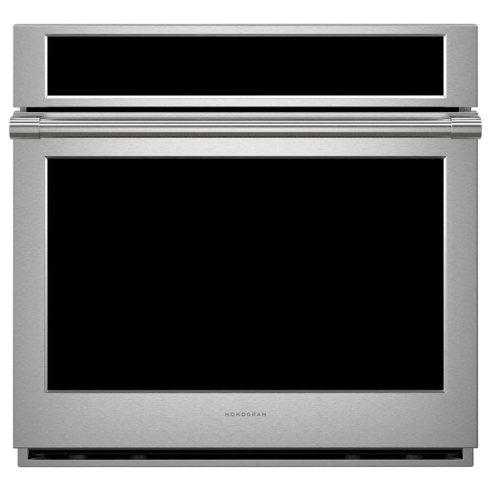 Monogram Statement 30" Electric Single Wall Oven with Convection in Stainless Steel, , large