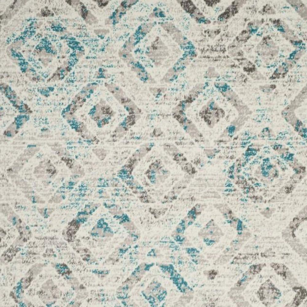 Safavieh Skyler SKY190D 2&#39; x 6&#39; Ivory and Blue Scatter Rug, , large