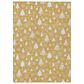 Dalyn Rug Company Wonderland WN23 3" x 5" Gold Indoor/Outdoor Area Rug, , large