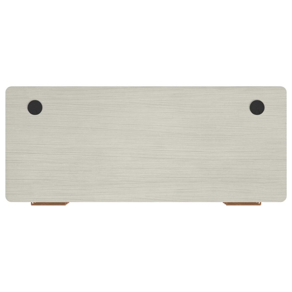 Wycliff Bay Pomono Double Pedestal Executive Desk in White, , large