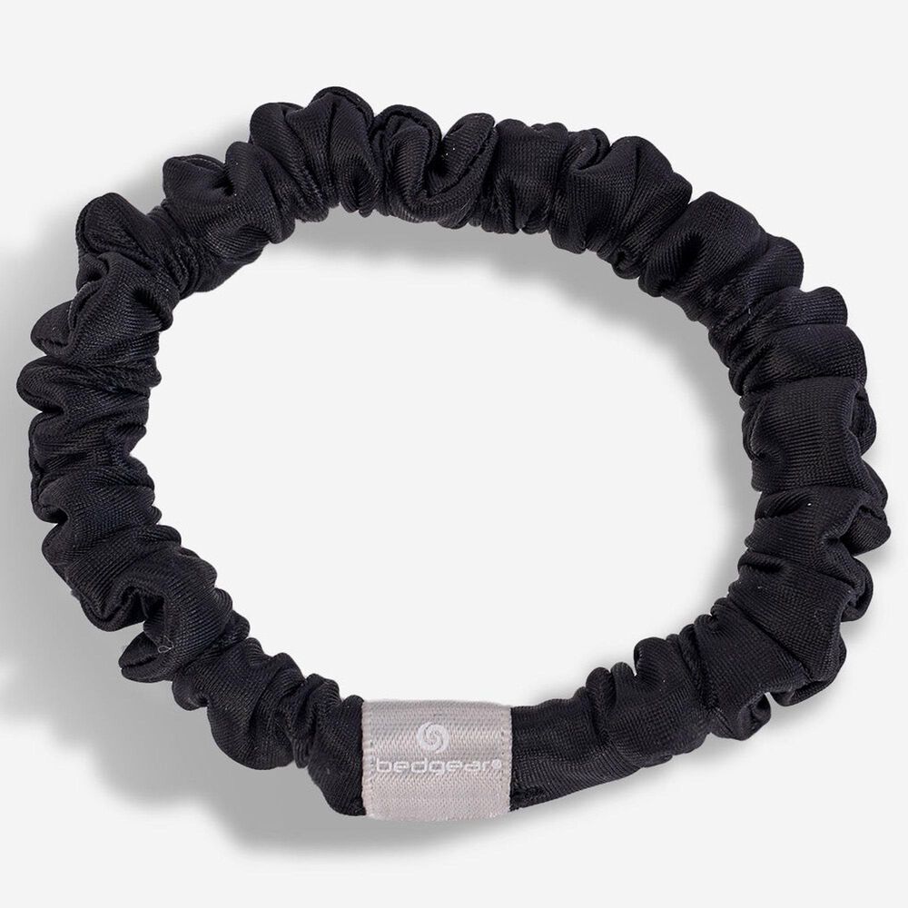 Bedgear Hyper-Silk Skinny Scrunchie in Black (Set of 6), , large