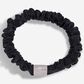 Bedgear Hyper-Silk Skinny Scrunchie in Black (Set of 6), , large