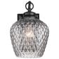 Golden Lighting Adeline 1-Light Wall Sconce in Matte Black, , large