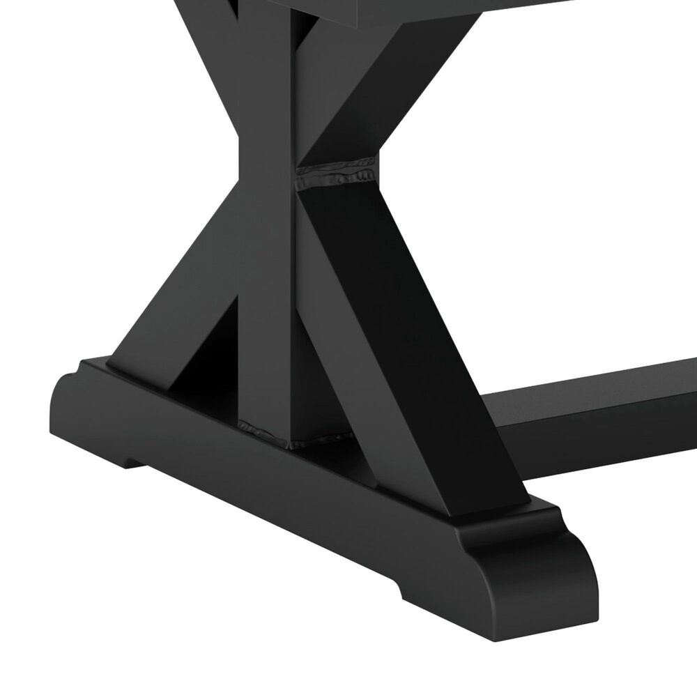 Ashley Beachcroft Rectangular Cocktail Table in Black and Light Gray, , large