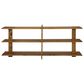 Ashley Fayemour Console Sofa Table in Warm Honey Brown, , large