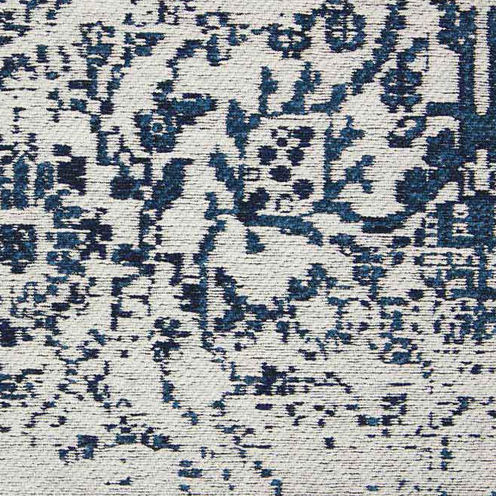 Nourison Damask 9&#39; x 12&#39; Ivory and Navy Area Rug, , large