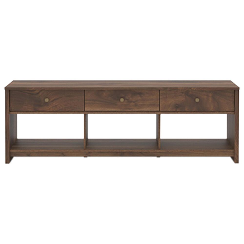 Sauder River Ranch 71&quot; TV Stand in Grand Walnut, , large