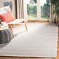 Safavieh Micro-Loop 3" x 5" Aqua and Ivory Area Rug, , large