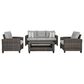 Signature Design by Ashley Cloverbrooke 4-Piece Conversation Set in Gray, , large