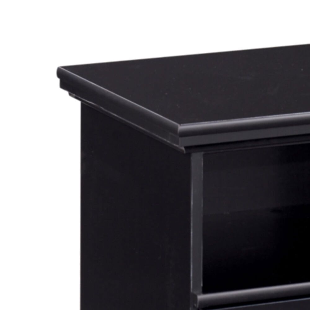 Ashley Maribel 1 Drawer Nightstand in Black, , large