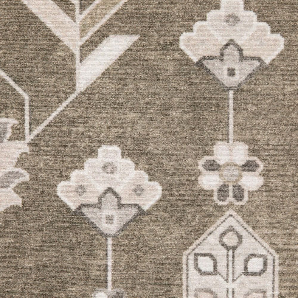 ROW by Oriental Weavers Addison Brown and Ivory 9'10" x 12' Area Rug, , large