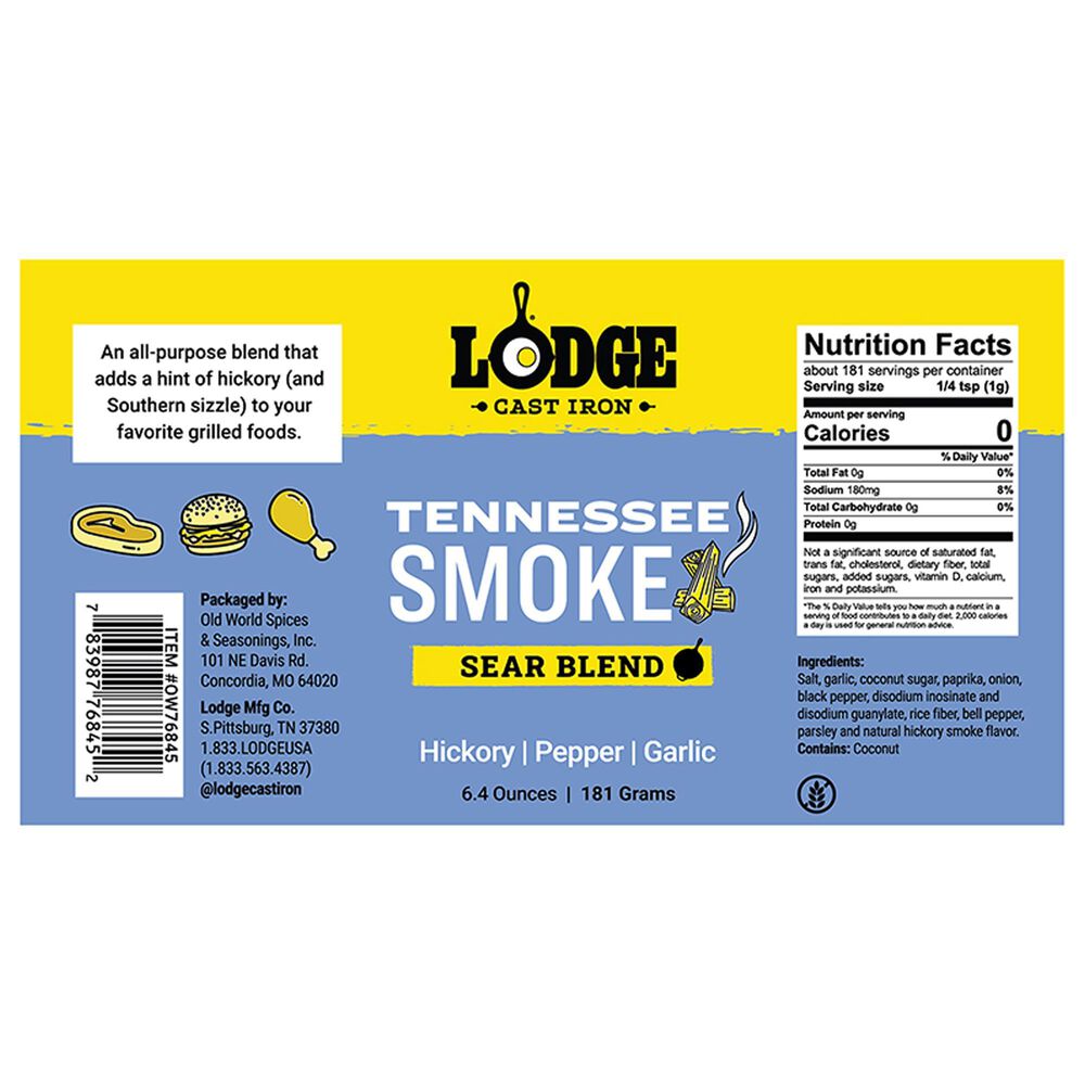 Lodge Tennessee Smoke Sear Blend, , large