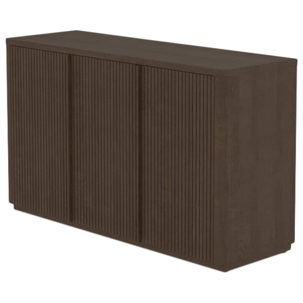 Canadel Modern 4-Door Buffet in Hazelnut Washed, , large