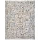 Surya Brunswick Light Gray, Medium Brown, Cream, Mustard, Charcoal and Light Brown 2"7" x 10" Runner, , large