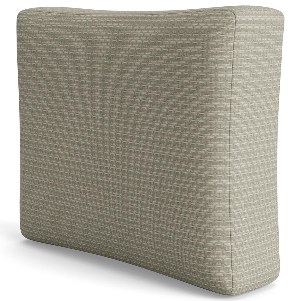 Ann Gish Pavilion 25" x 30" Box Pillow in Silver, , large