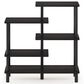 HOMLUX Turn-N-Tube 5-Tier Accent Display Rack in Espresso and Black, , large