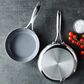 Green Pan Valencia Pro 2-Piece 8" and 10" Open Frypan Set in Stainless Steel, , large