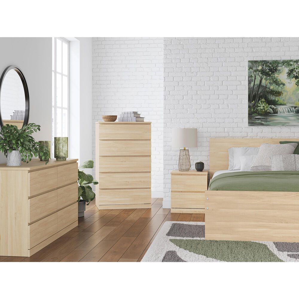 Ashley Onita 5-Drawer Chest in Natural, , large