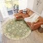 Dalyn Rug Company Hatay 8" Round Aloe Area Rug, , large