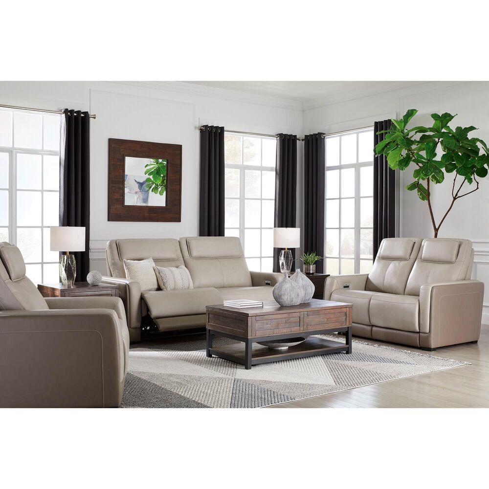 Ashley Battleville Power Recliner in Almond, , large