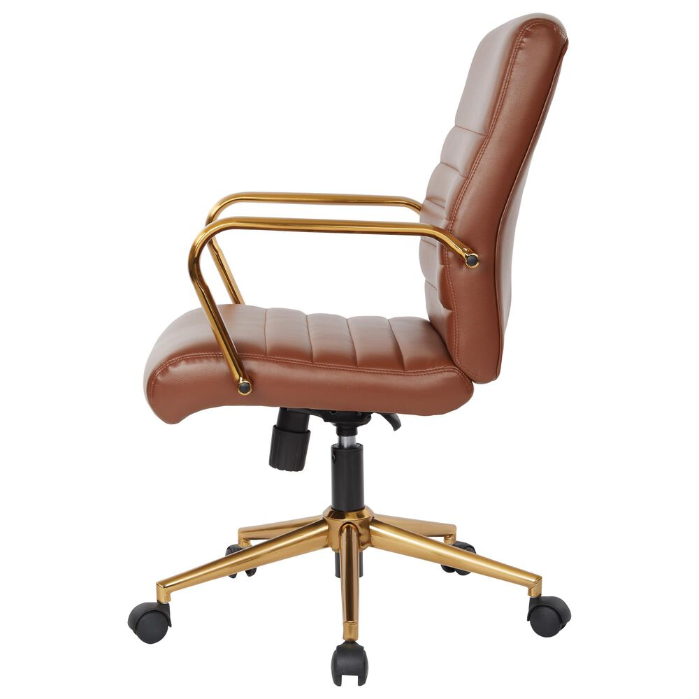 OSP Home FL Series Office Chair in Saddle, , large