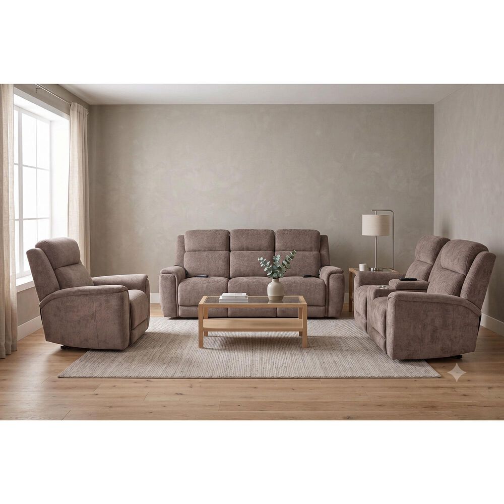 Synergy Home Furnishings Llc Power Reclining Loveseat with Air Massage in Rex Bungee Cord, , large