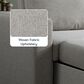 Lifestyle Solutions Tyler Convertible Sofa in Light Grey, , large