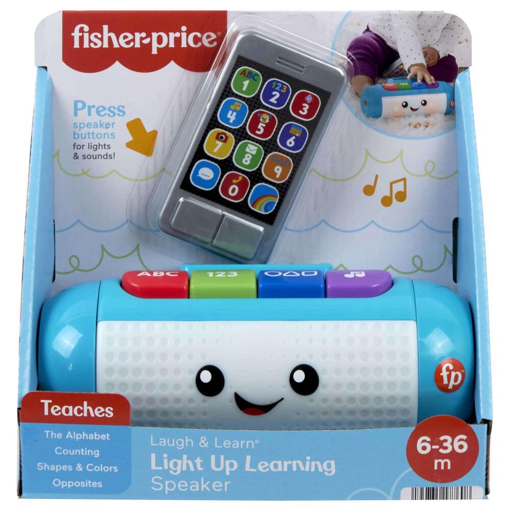 Fisher Price Laugh &amp; Learn Light Up Learning Speaker Musical Toy, , large