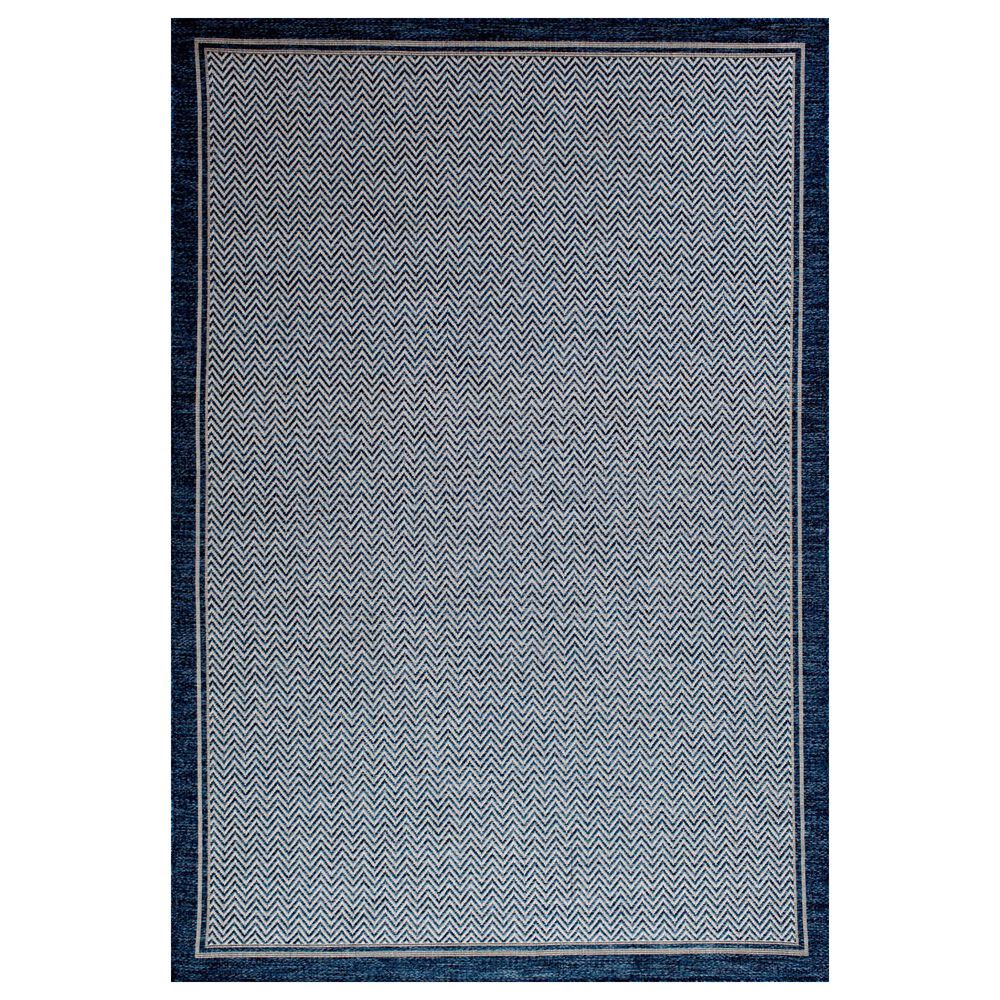 Central Oriental New Zealand Dunedin 5"3" x 7"7" Cobalt Area Rug, , large