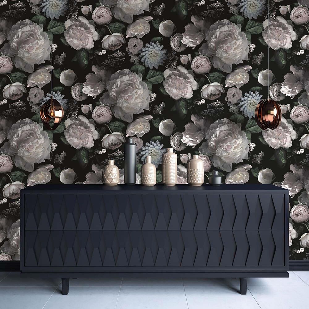 Tempaper Moody Floral Peel and Stick Wallpaper | NFM