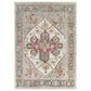 Surya Revere 10" x 14" Gray, Blue, Brown, Red and Cream Area Rug, , large