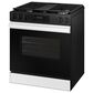 Samsung Bespoke Bespoke 6.0 Cu. Ft. Smart Slide-In Gas Range with Auto Conversion and 17K BTU Power Burner in White Glass, , large