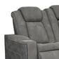 Ashley Next-Gen DuraPella Power Reclining Sofa in Slate, , large