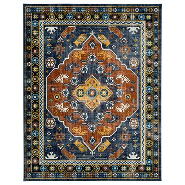 Karastan Kaleidoscope Mozambique 8" x 10" Navy, , large