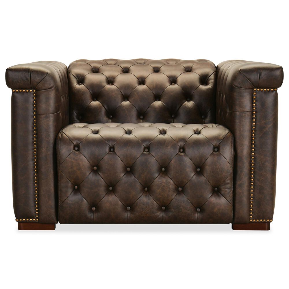 Hooker Furniture Savion Deux Power Recliner in West Saddlewood, , large