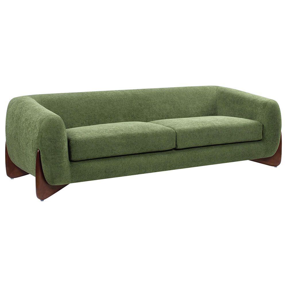Jennifer Taylor Home Alpine Stationary Sofa in Moss Green, , large