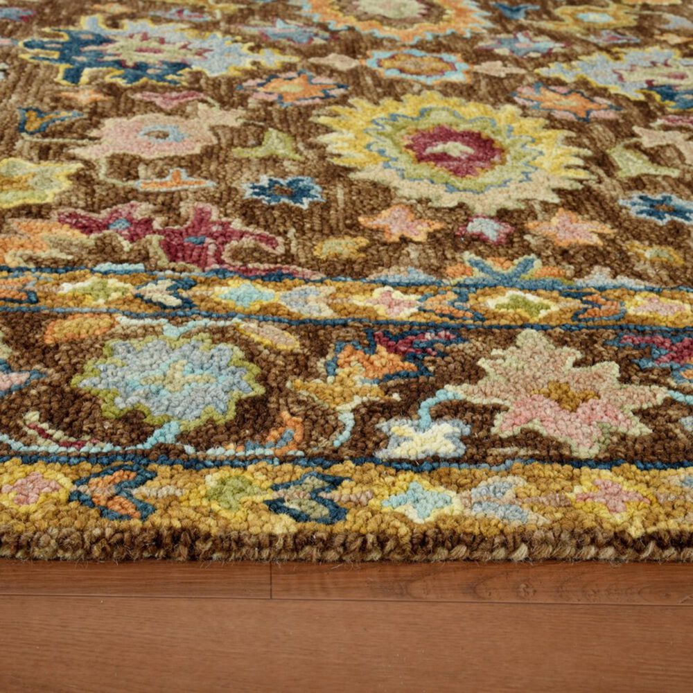 Amer Rugs Jackson JAC-6 Brown 3'6" x 5'6" Area Rug, , large