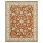 Karastan Adalia Iznik 6"7" x 9"6" Rust Area Rug, , large