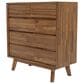 LH Imports Gia 5-Drawer Chest in Warm Pecan, , large