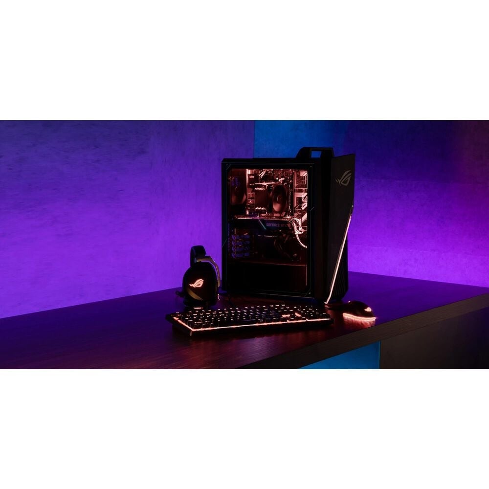 ASUS ROG Strix G15DS Gaming Desktop | AMD Ryzen 7 7700X - 16GB DDR5 RAM - NVIDIA GeForce RTX 4060Ti - 1TB PCIe SSD in Star Black, , large