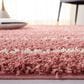 Safavieh Venus Shag VNS604U 4" x 6" Pink and Ivory Area Rug, , large