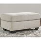 Ashley Vayda Ottoman in Pebble, , large