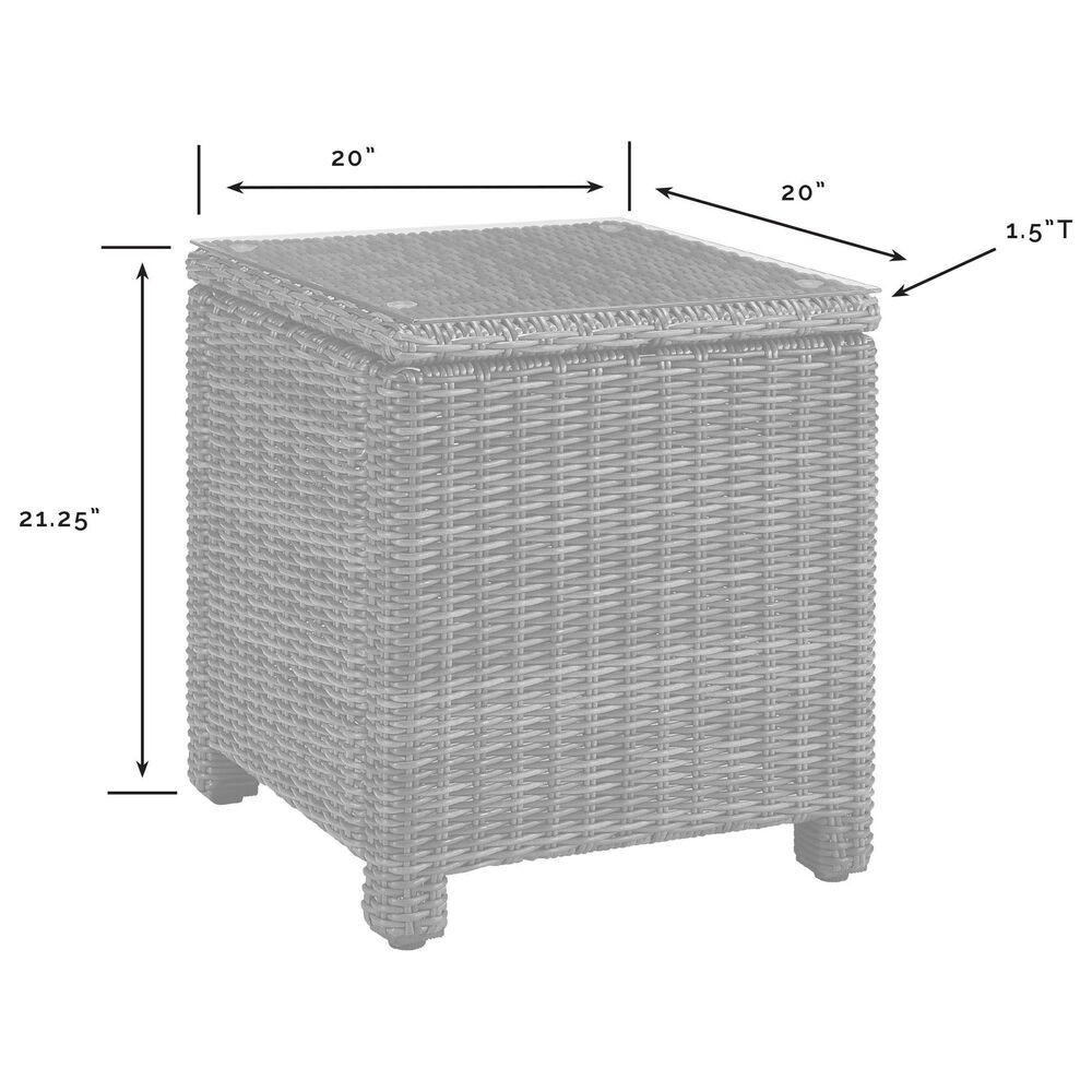 Crosley Furniture Bradenton 3-Piece Patio Chair Set in Sangria, , large