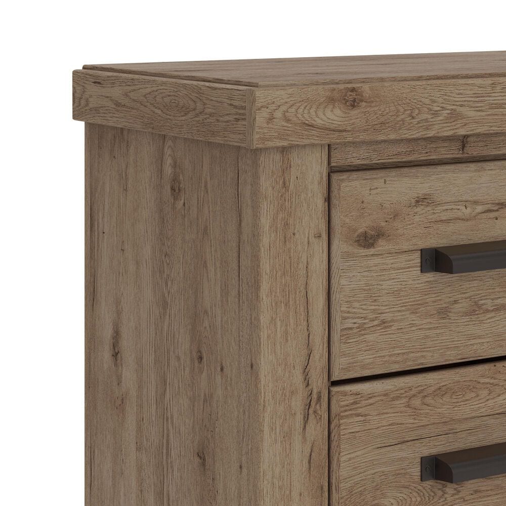 Ashley KING PANEL BED WITH TWO NIGHTSTANDS, , large