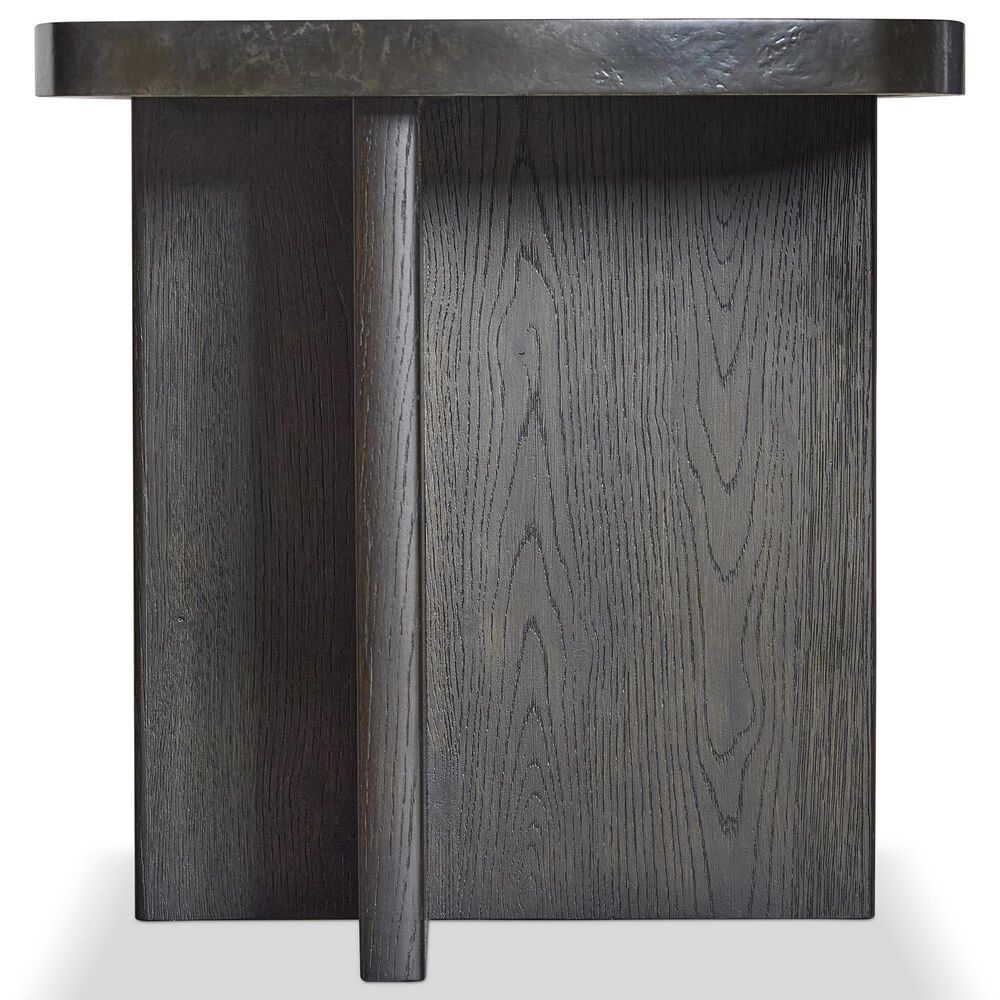 Bernhardt Monroe Side Table in Robor and Montrose, , large